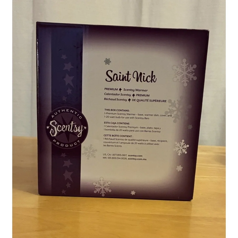 Saint Nick 2013 Holiday Scentsy Wax Warmer NIB Retired